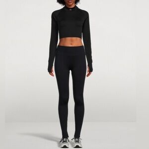 Alo Cable Knit Leggings and Long Sleeve